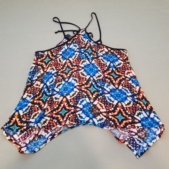 Buckle Daytrip Boho Laceup Tiedie Tank Top - Picture 5 of 5